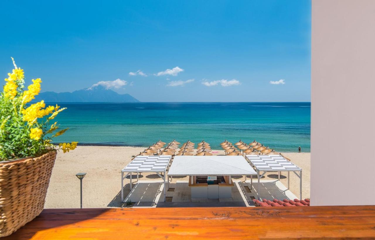 House Kostas On The Beach 사르티 외부 사진